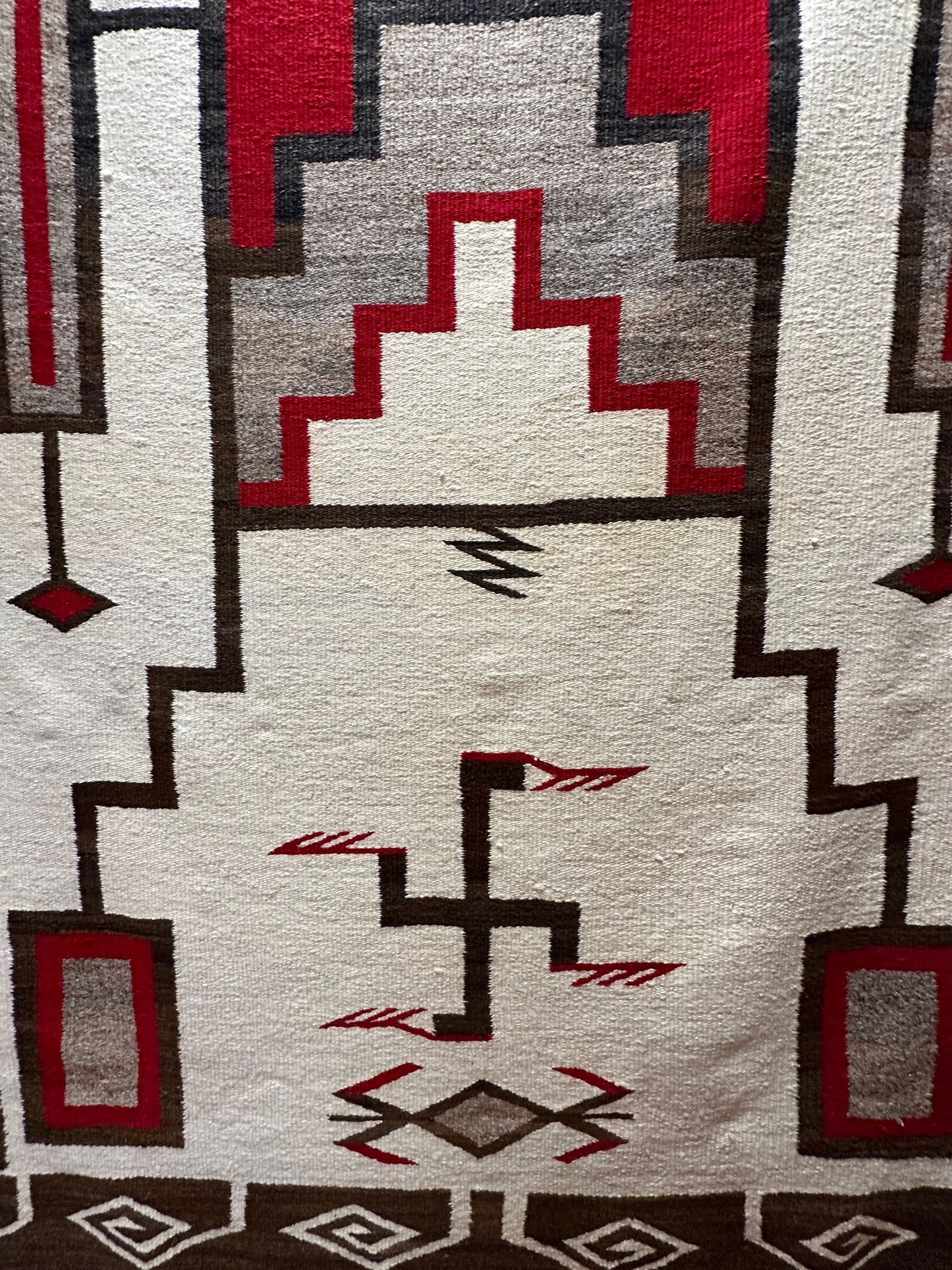 JB Moore Navajo Rug for sale, Antique navajo rug for sale, Navajo storm weaving, telluride gallery