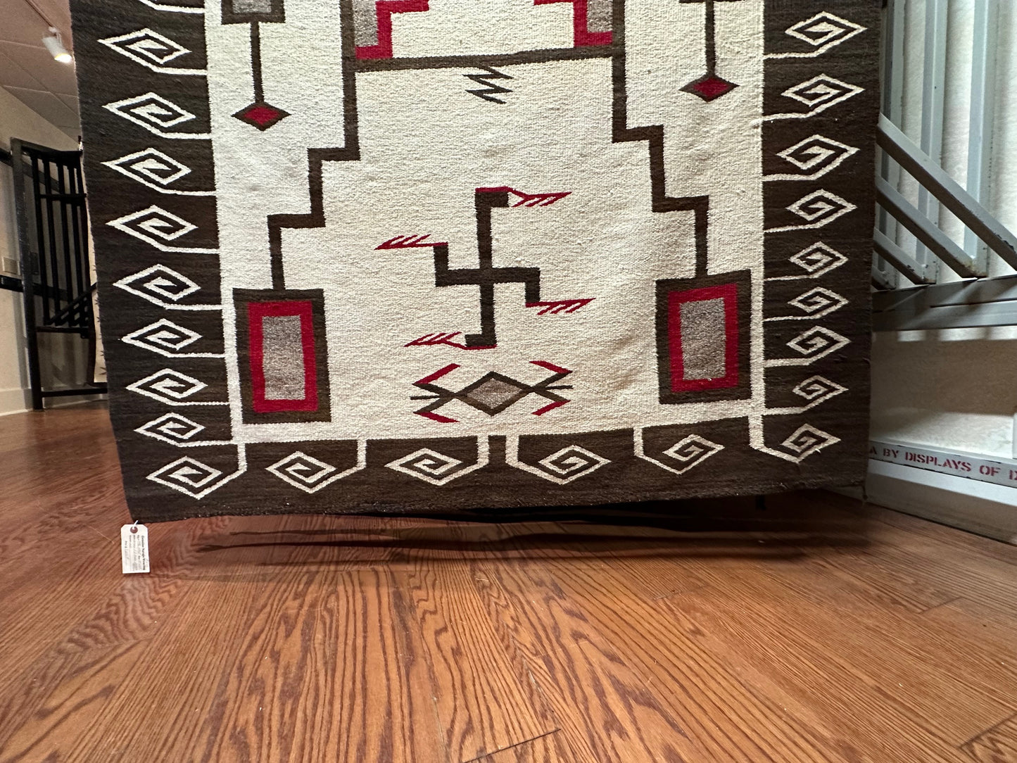 JB Moore Navajo Rug for sale, Antique navajo rug for sale, Navajo storm weaving, telluride gallery