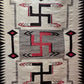 Antique JB Moore Storm Navajo Weaving, navajo rug for sale, authentic navajo weaving, telluride furnishings, telluride gallery