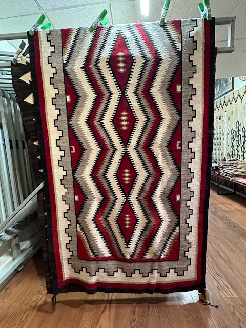 Antique Ganado Navajo Weaving, navajo rug for sale, authentic navajo weaving, telluride furnishings, telluride gallery