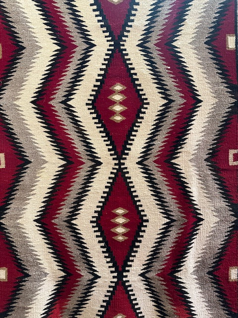 Antique Ganado Navajo Weaving, navajo rug for sale, authentic navajo weaving, telluride furnishings, telluride gallery