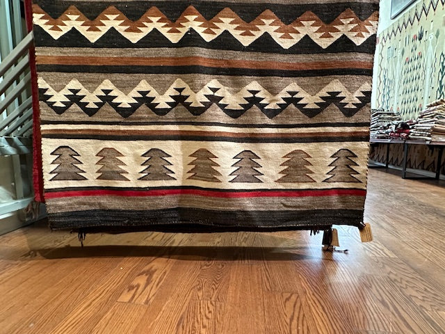 Vintage Navajo weaving for sale, navajo rug for sale, authentic navajo, telluride furnishings, telluride gallery