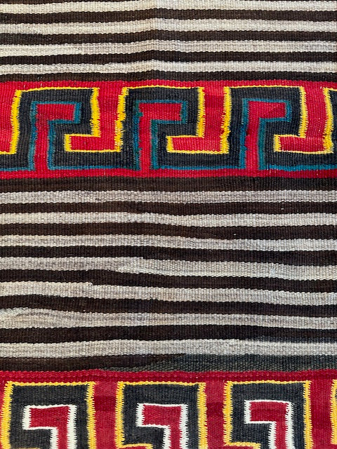 Antique Navajo Woman's Manta, navajo rug for sale, authentic navajo weaving, telluride furnishings, telluride art gallery