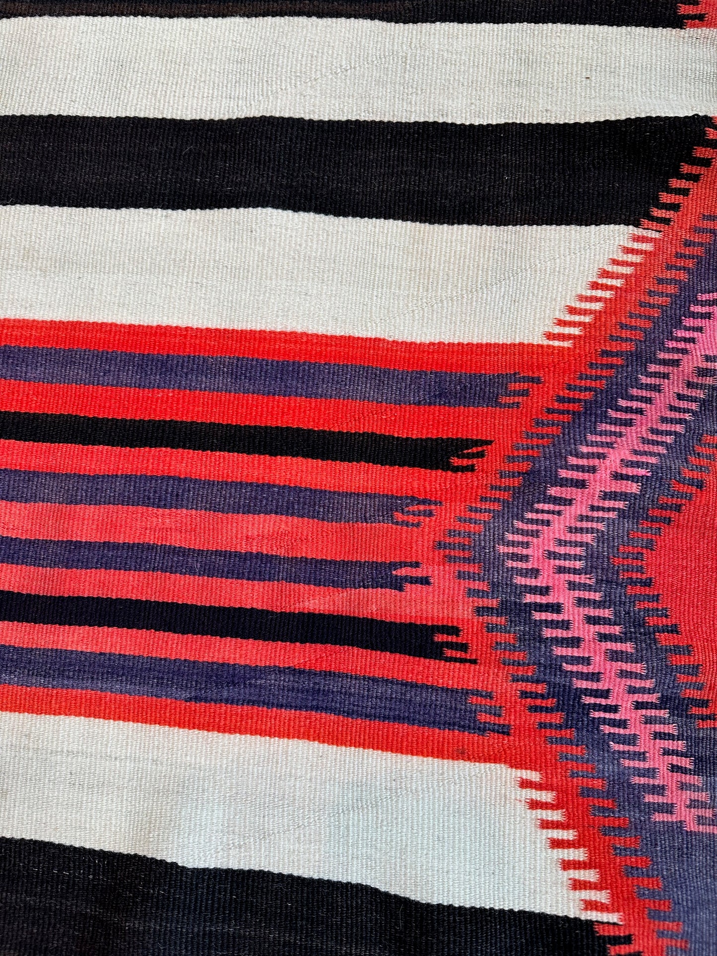 Antique Navajo Germantown 3rd Phase Chief's Blanket , navajo rug for sale, authentic navajo weaving, telluride furnishings, telluride art gallery