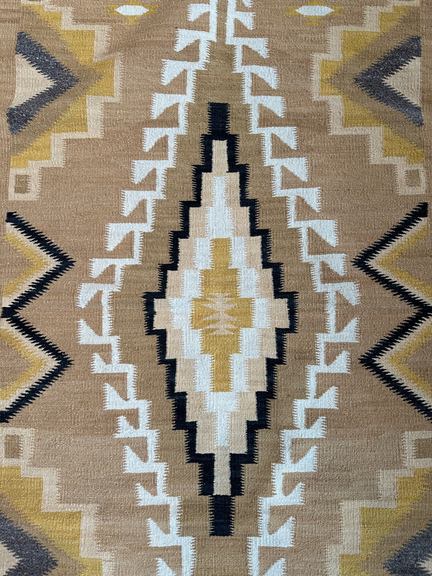 3 Turkey Ruins Chinle Navajo Weaving, navajo rug for sale, authentic navajo weaving, telluride furnishings, telluride art gallery 