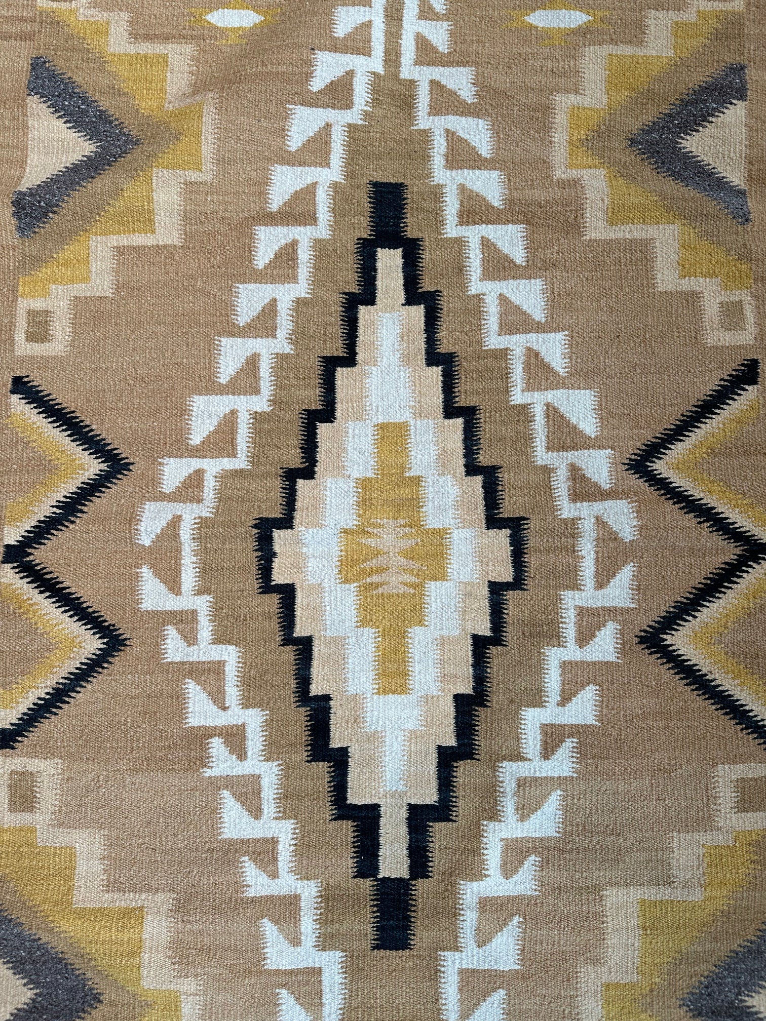 3 Turkey Ruins Chinle Navajo Weaving, navajo rug for sale, authentic navajo weaving, telluride furnishings, telluride art gallery