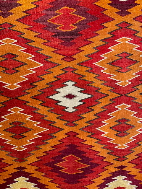 Antique Navajo Transitional Dazzler Blanket, navajo rug for sale, authentic navajo weaving, telluride furnishings, telluride art gallery