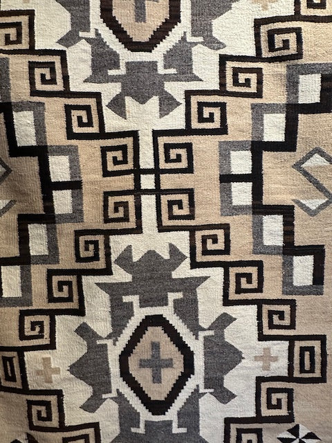 Antique J.B. Moore Crystal Navajo Weaving, navajo rug for sale, authentic navajo rug, telluride furnishings, telluride art gallery