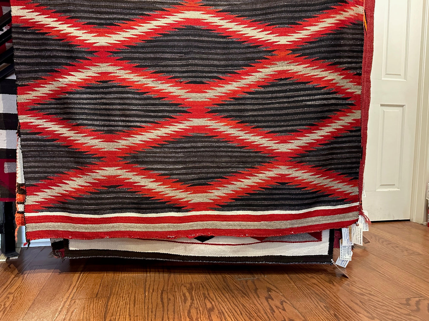 Antique Navajo Moki Wearing Blanket, navajo rug for sale, authentic, telluride furnishings, telluride gallery