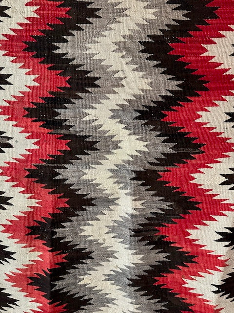 Antique Transitional Navajo Blanket, Navajo rug for sale, southwestern art, telluride art gallery