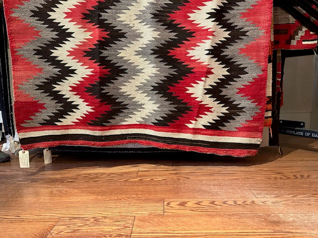 Antique Transitional Navajo Blanket, Navajo rug for sale, southwestern art, telluride art gallery