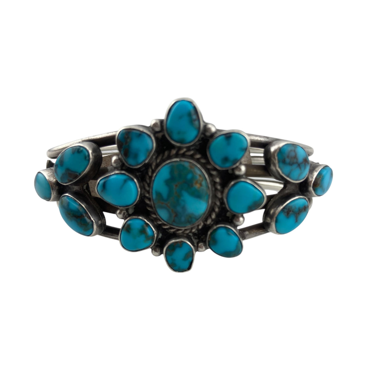 vintage, turquoise, navajo, silver, cuff