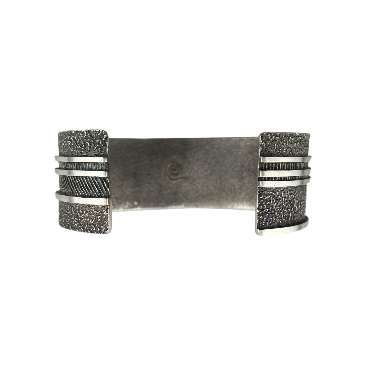 Ric Charlie Navajo Tufa Cast Futuristic Monument Valley Bracelet