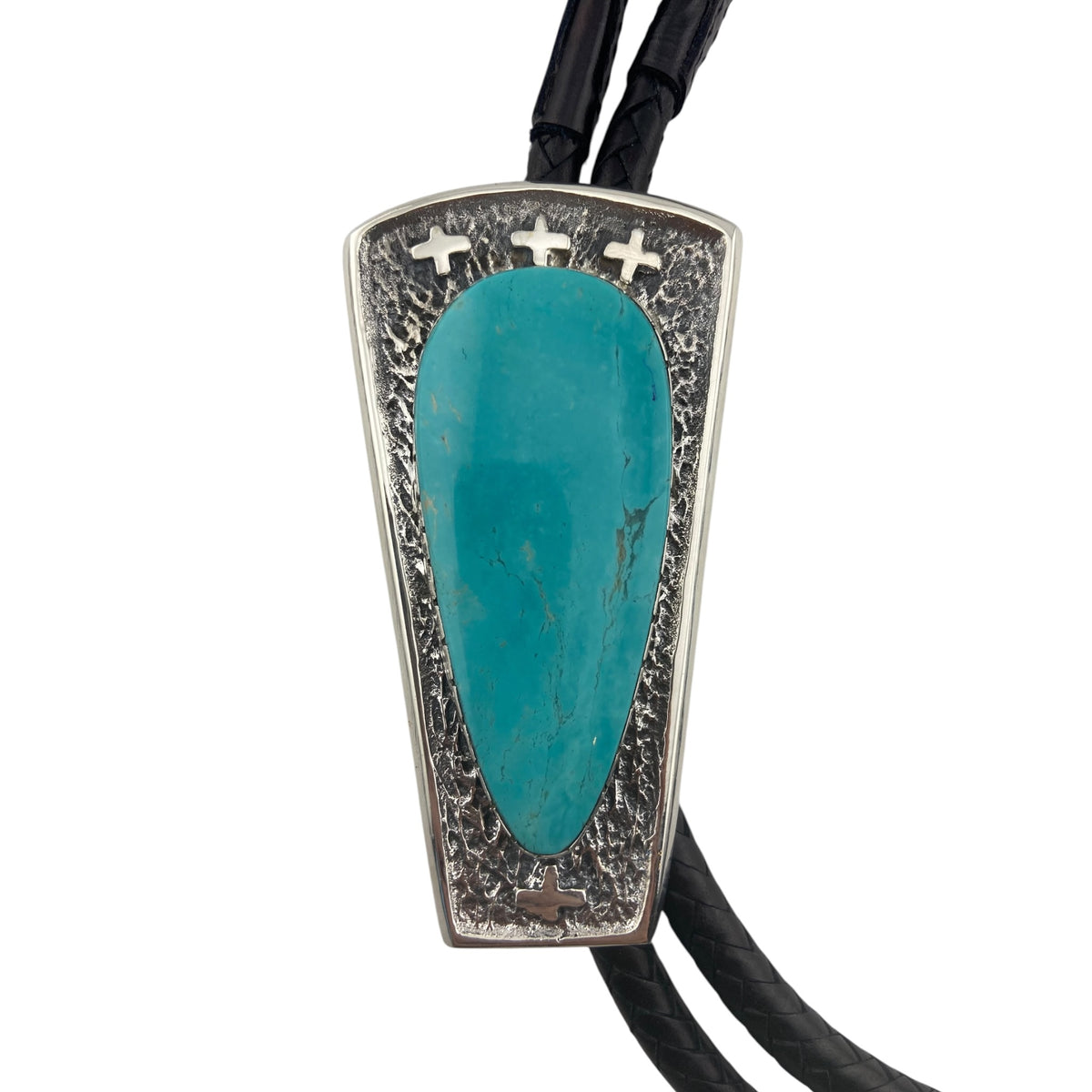 bolo tie, navajo, turquoise, gary custer, morenci