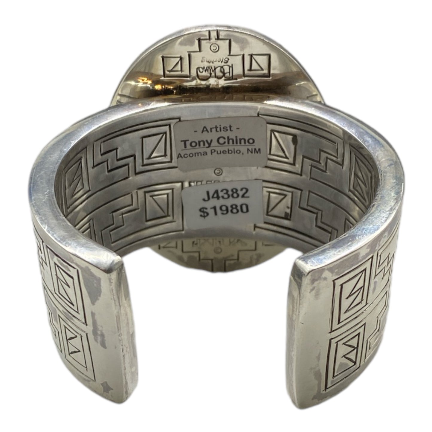 Acoma Tony Chino Kingman Turquoise Bracelet