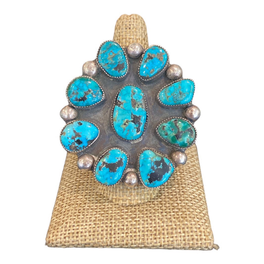Navajo turquoise jewelry, sterling silver jewelry, telluride
