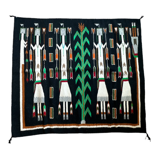 Yei Navajo weaving, navajo rug, vintage navajo weaving, telluride gift shop, native american arts, navajo rugs for sale