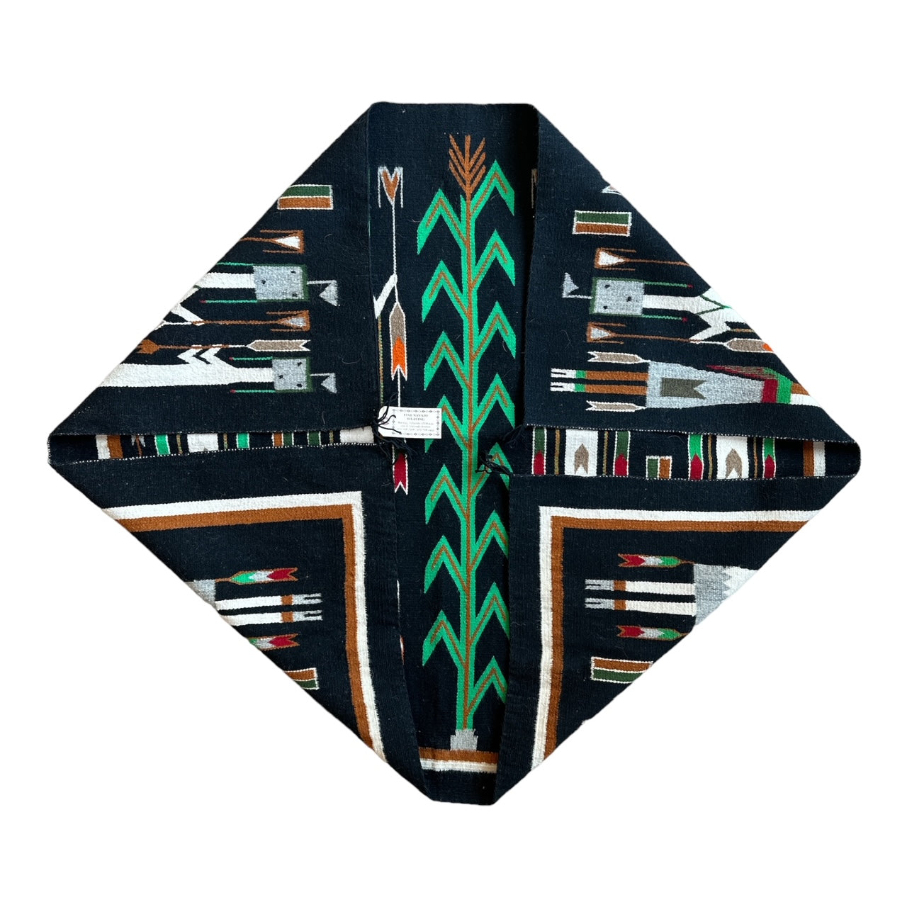 Yei Navajo weaving, navajo rug, vintage navajo weaving, telluride gift shop, native american arts
