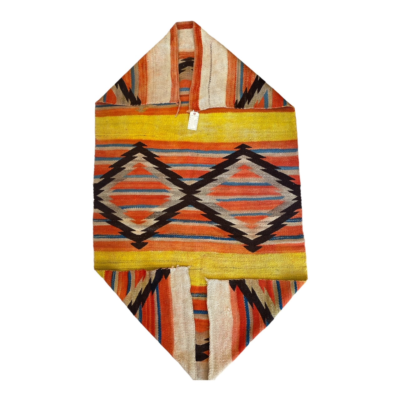antique navajo wearing blanket, telluride, navajo weaving, rug, native american arts, navajo rug for sale
