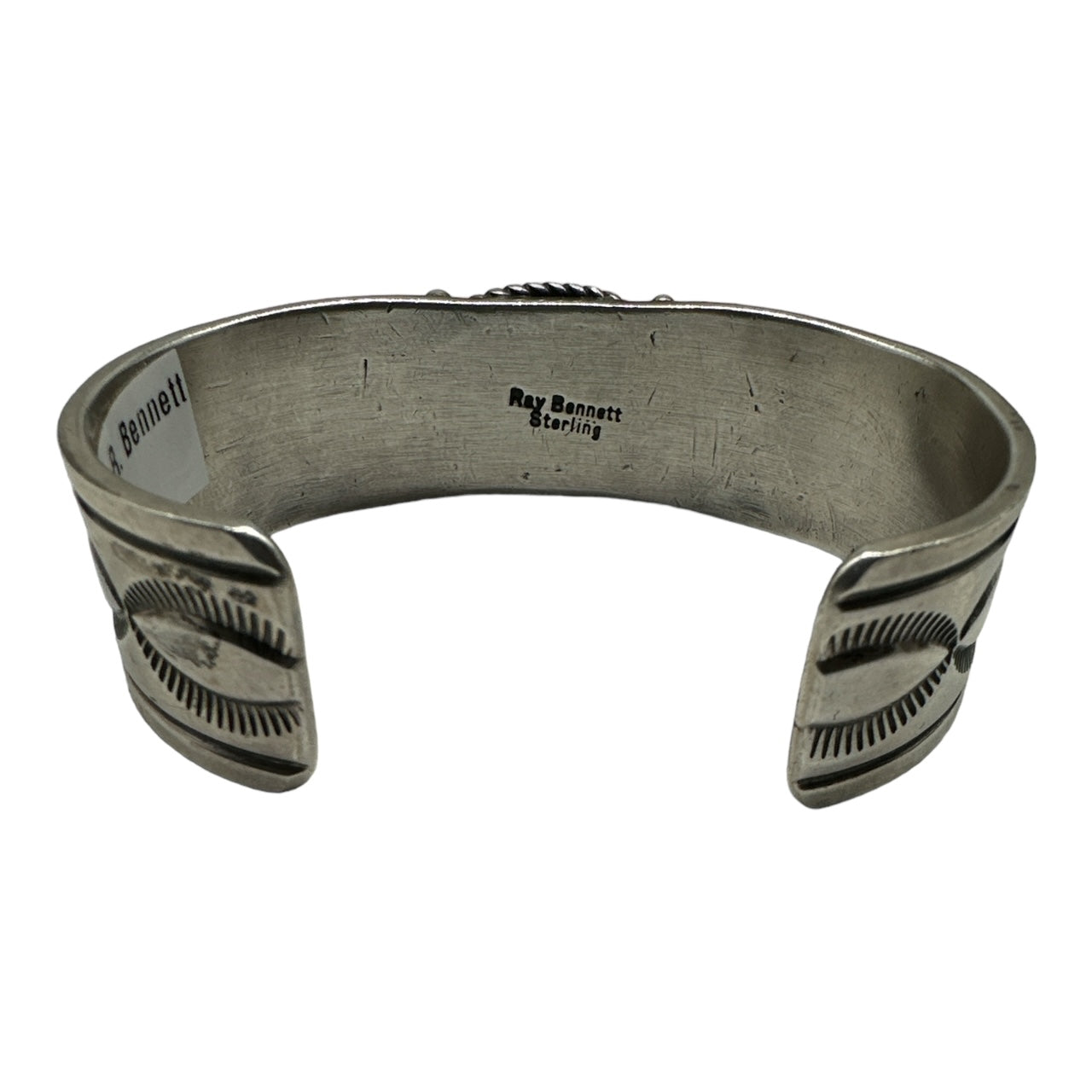 Ray Bennett Variscite Navajo Bracelet