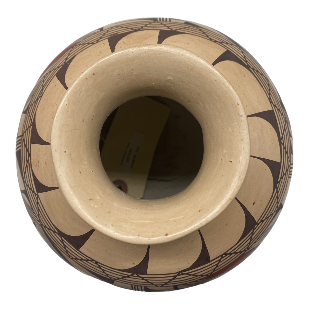 hopi pottery, hand coiled painted, telluride