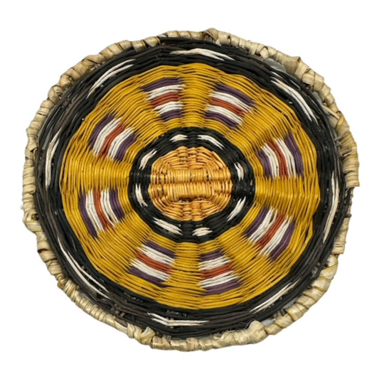 Hopi Wicker Plaque, telluride gift store, native american arts