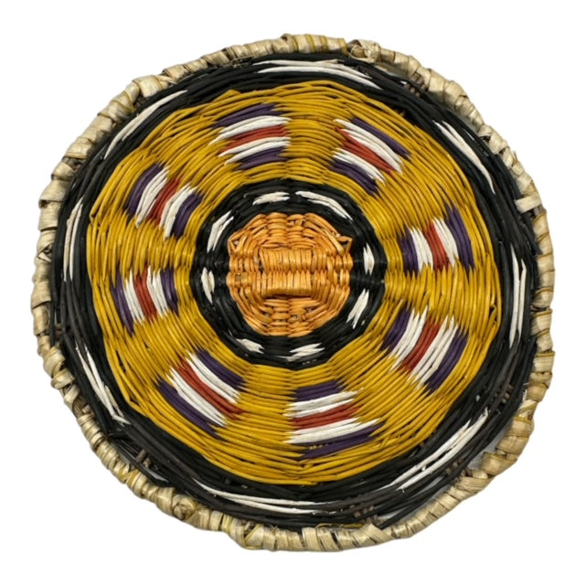 Hopi Wicker Plaque, telluride gift store, native american arts