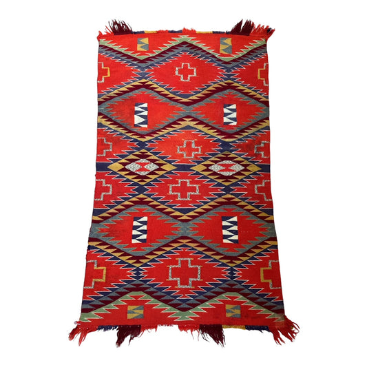 Antique Germantown Navajo Weaving, navajo rug for sale, authentic navajo weaving, telluride furnishings, telluride gallery