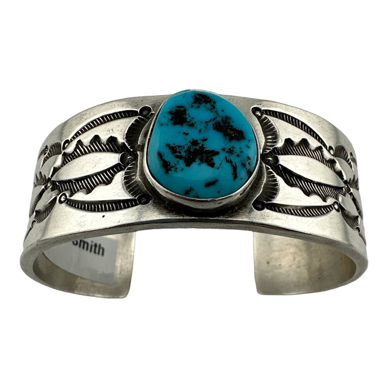 Herman Smith Navajo Turquoise Bracelet, navajo jewelry for sale, turquoise jewelry, indian jewerly, telluride jewelry store