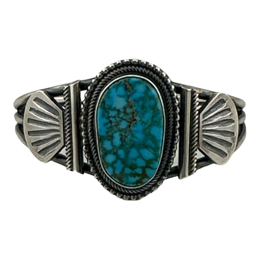 Leon Martinez Kingman Navajo Bracelet, Navajo Jewelry for Sale, Telluride Jewelry Store, Telluride Gallery, Telluride Gift Shop, Native American Jewelry for Sale