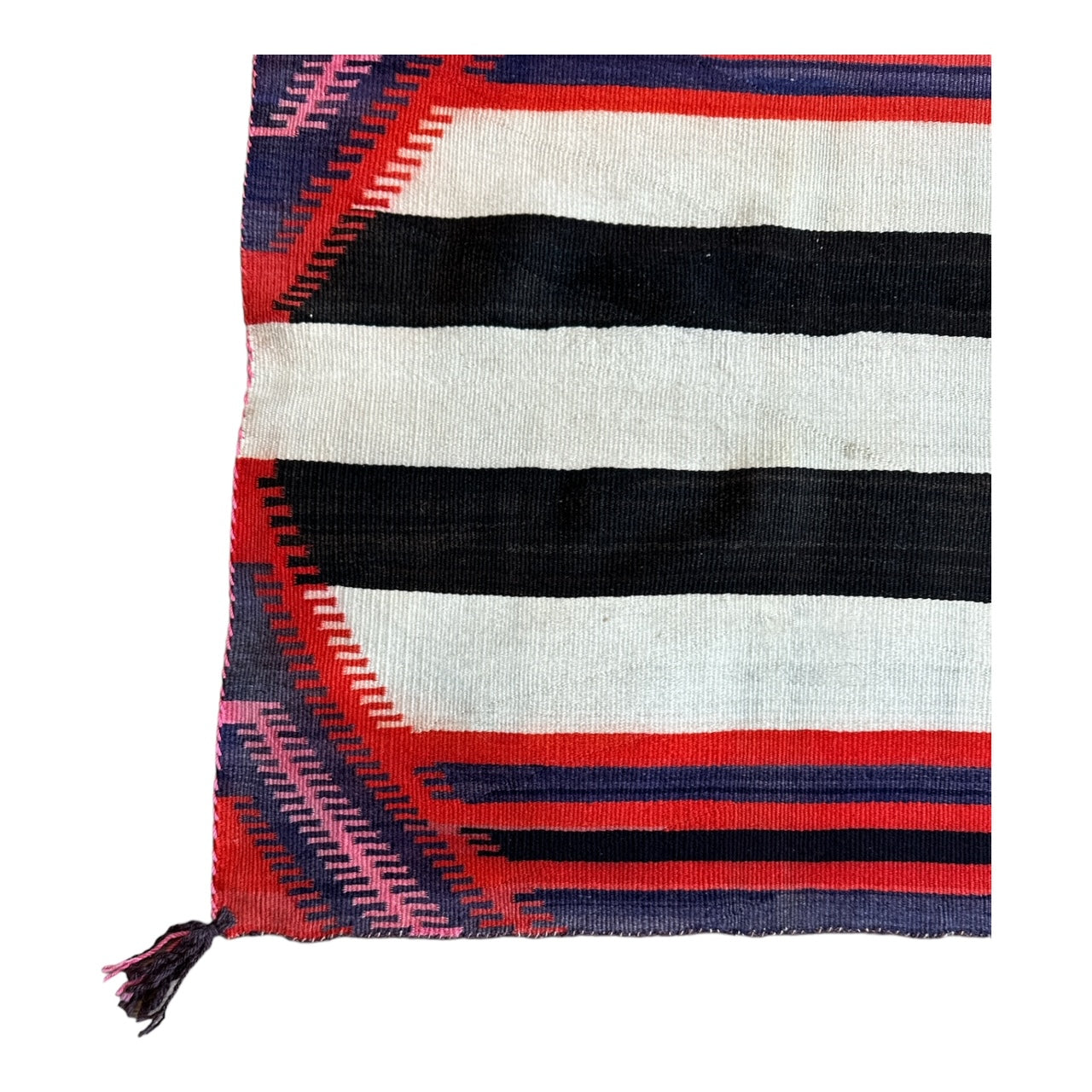 Antique Navajo Germantown 3rd Phase Chief's Blanket , navajo rug for sale, authentic navajo weaving, telluride furnishings, telluride art gallery