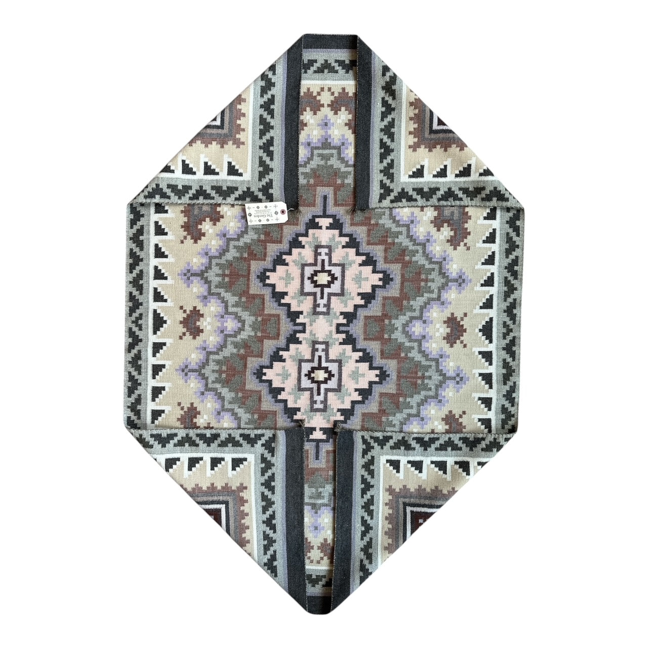 Gladys Shepard Vegital Dye Burnt Water Navajo Weaving 41" x 60"