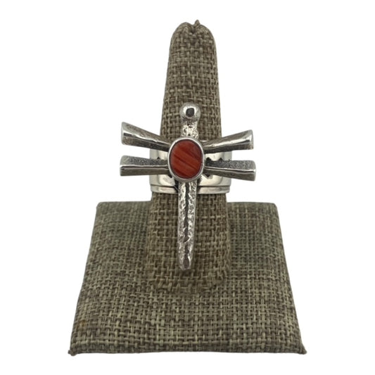 Gary Custer Dragonfly Ring, Navajo Ring for sale, indian jewelry for sale, telluride jewelry store