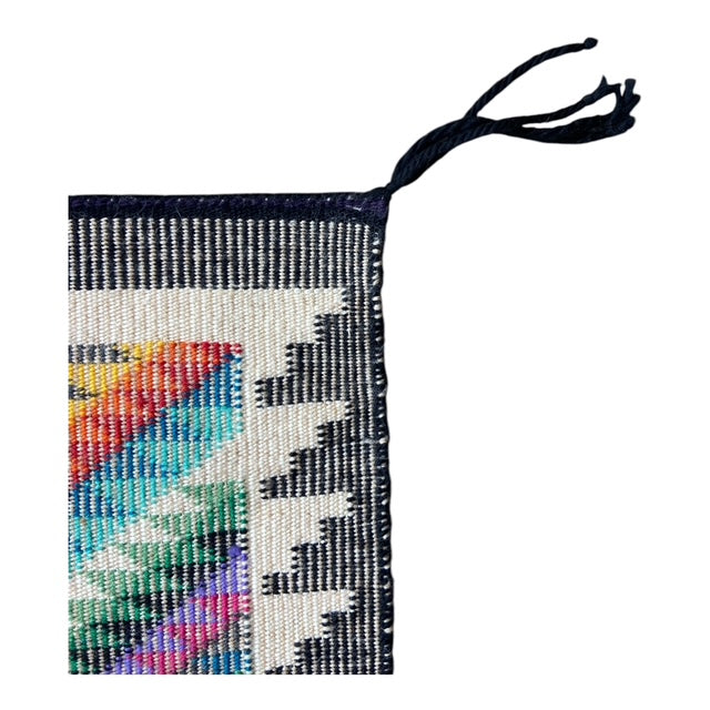 Colorful New Lands raised Outline 28"x51" Mareen Yazzie