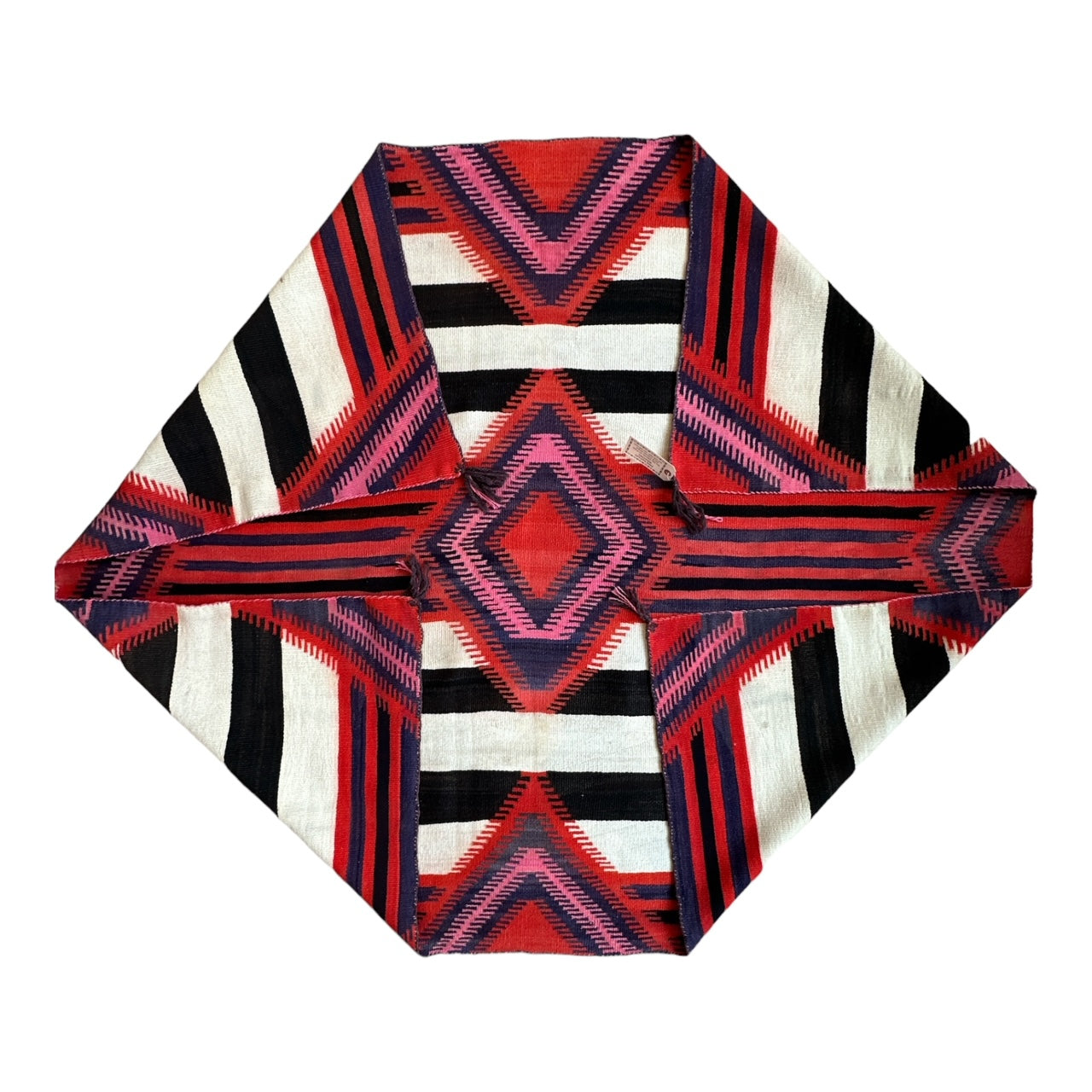 Antique Navajo Germantown 3rd Phase Chief's Blanket , navajo rug for sale, authentic navajo weaving, telluride furnishings, telluride art gallery