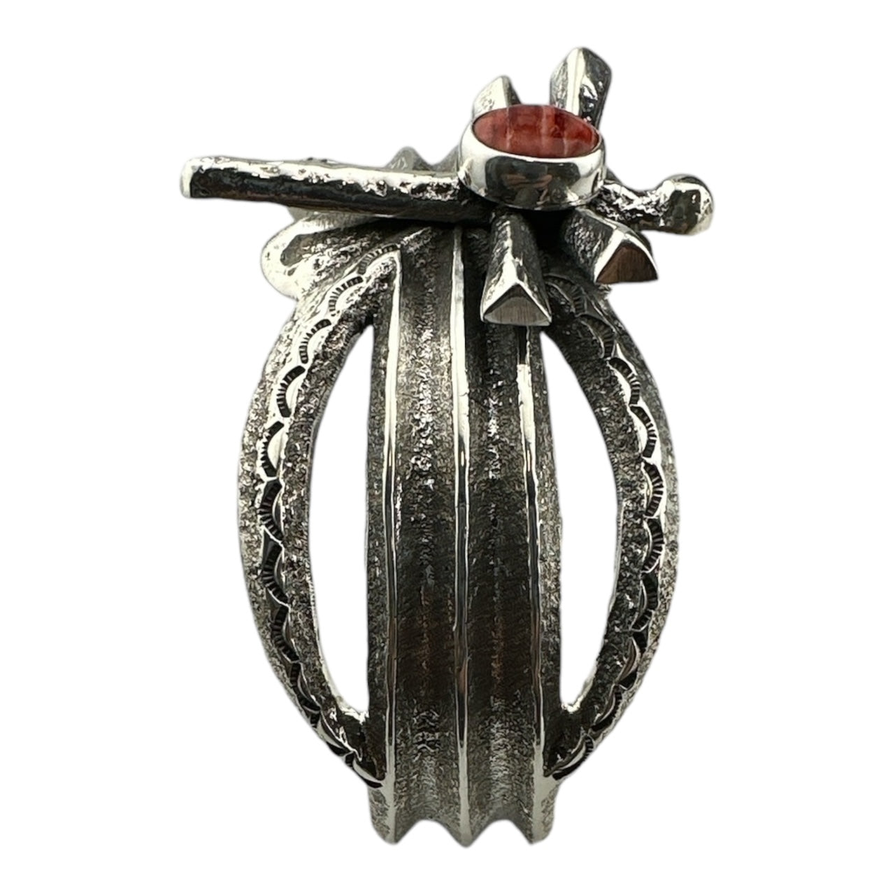 Gary Custer Tufa Cast Dragonfly Sterling Silver and Spiny Oyster Necklace, Bracelet and Ring, navajo jewelry for sale, sterling silver jewelry, spiny oyster jewelry, telluride jewelry store, telluride gallery, telluride gift shop