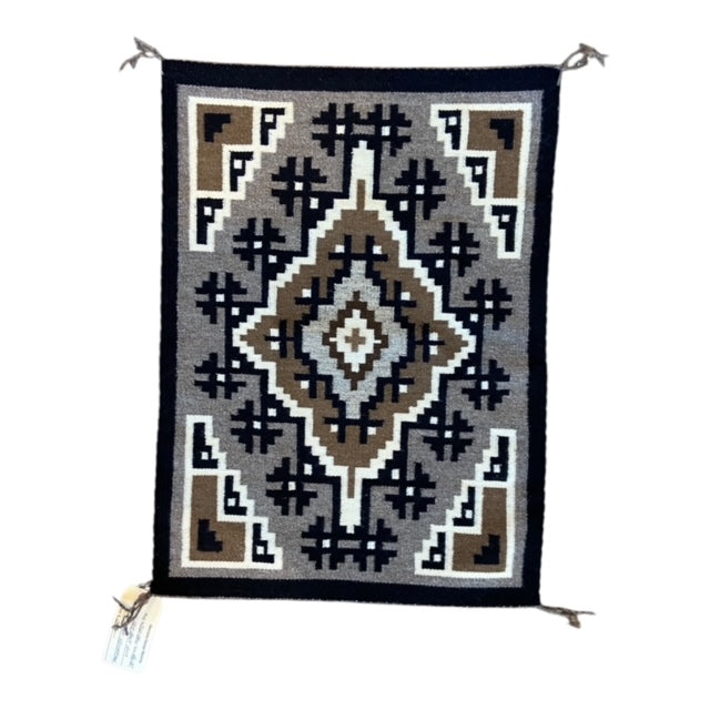 two grey hills navajo weaving, rug for sale, telluride store