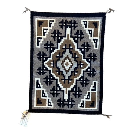 two grey hills navajo weaving, rug for sale, telluride store
