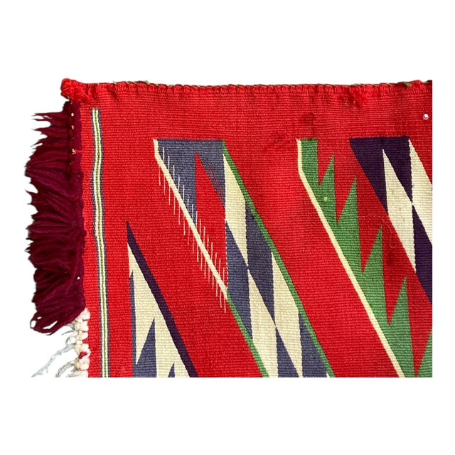 Antique Navajo Germantown Weaving 26" x 47"