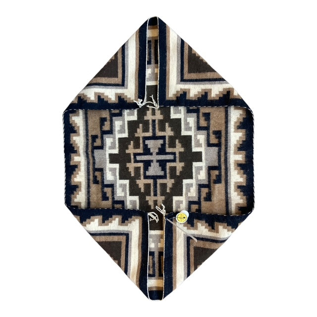 Alice Begay Vintage Fine Two Grey Hills Weaving 25"x37"