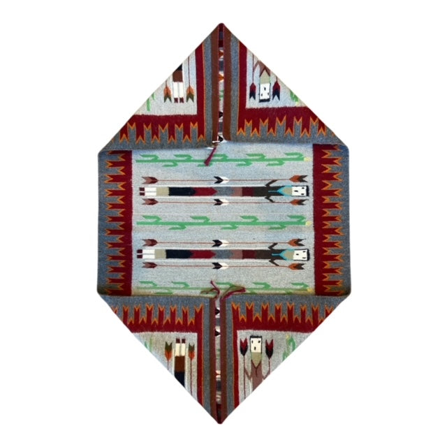 Contemporary Yei weaving 32"x 49.5"