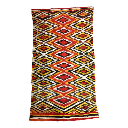 Antique Transitional Navajo Blanket, navajo rug for sale, authentic navajo weaving for sale, telluride furnishings, telluride gallery 