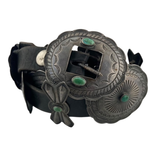 sterling silver, navajo concho belt, turquoise, native american, jewelry store telluride, vintage jewelry, navajo jewelry for sale