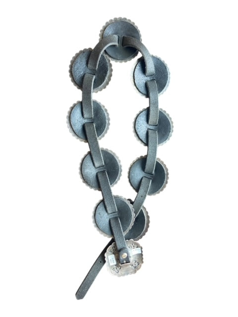 Harry Morgan Stamped Navajo Concho Belt