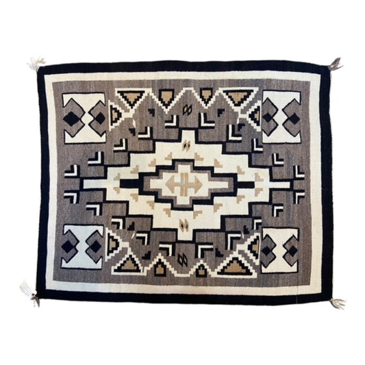 navajo rug for sale, two grey hills weaving, telluride store