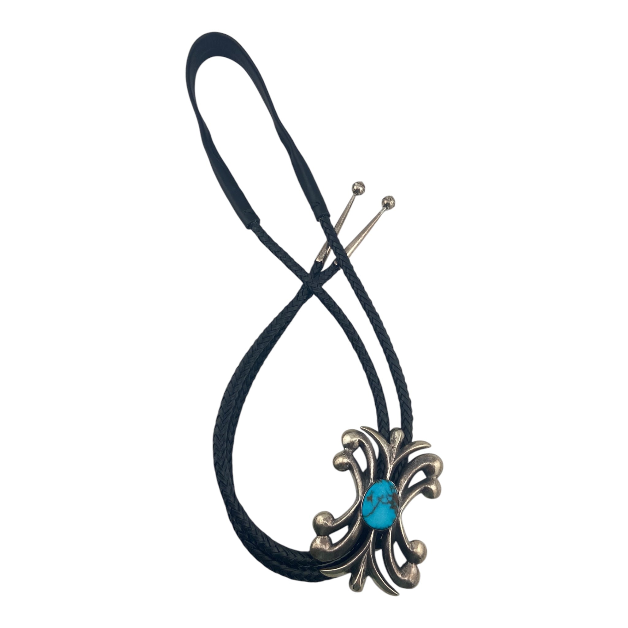 Wilford Begay Tufa Cast w/Pilot Mtn Navajo Bolo