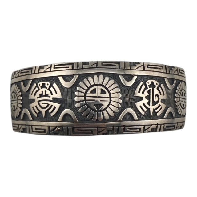 hopi jewelry, overlay bracelet, native american jewelry, sterling silver, telluride jewelry store, silver jewelry for sale