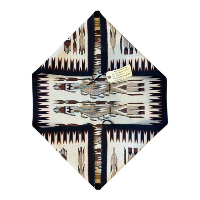 Fine Yei Weaving 22.5"x29.5" Att to Marietta or Ruby White