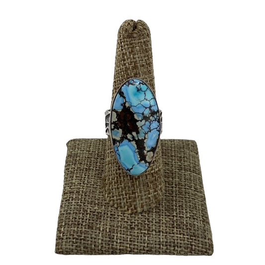 golden hills turquoise ring, sterling silver, navajo, native american store, telluride, navajo ring for sale, navajo jewelry for sale