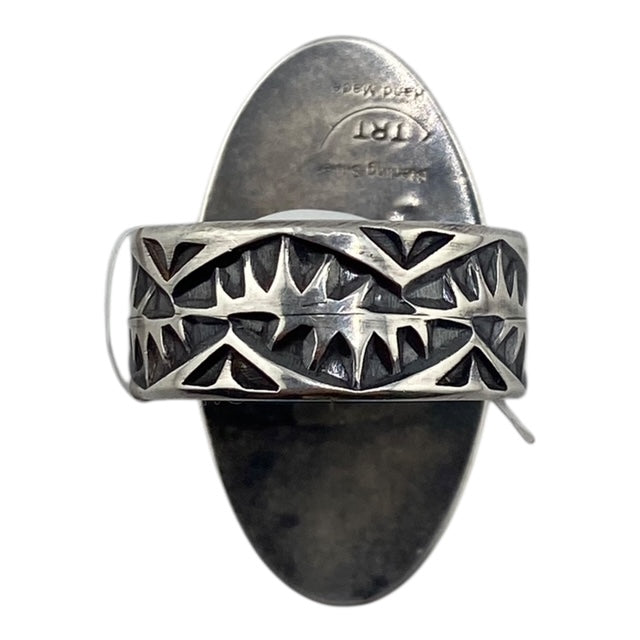 Travis Teller Golden Hills Turquoise Navajo Ring